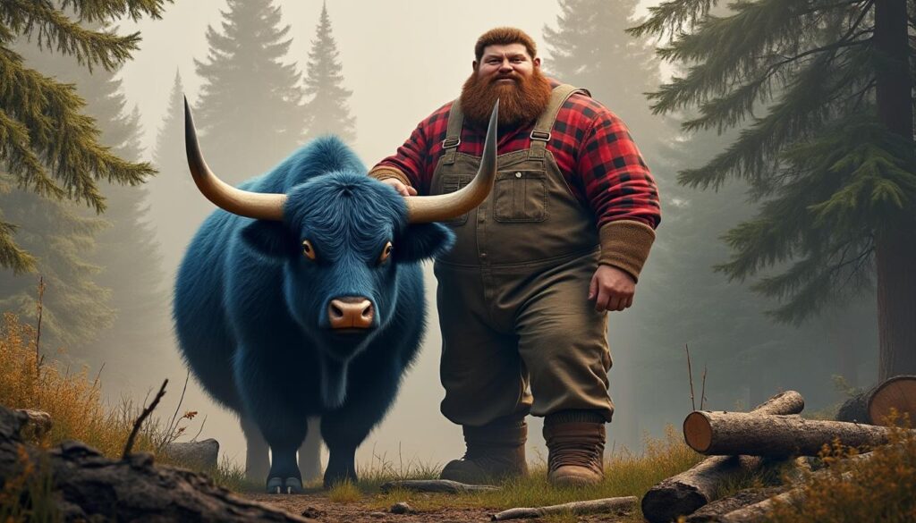 découvrez la légende fascinante de paul bunyan, le bûcheron géant, et son fidèle bœuf bleu, héros du folklore américain aux exploits gigantesques.