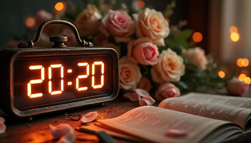 découvrez la signification de 20h20 : un message spécial de votre ange gardien, ses liens avec l'amour et son interprétation pour guider votre vie.
