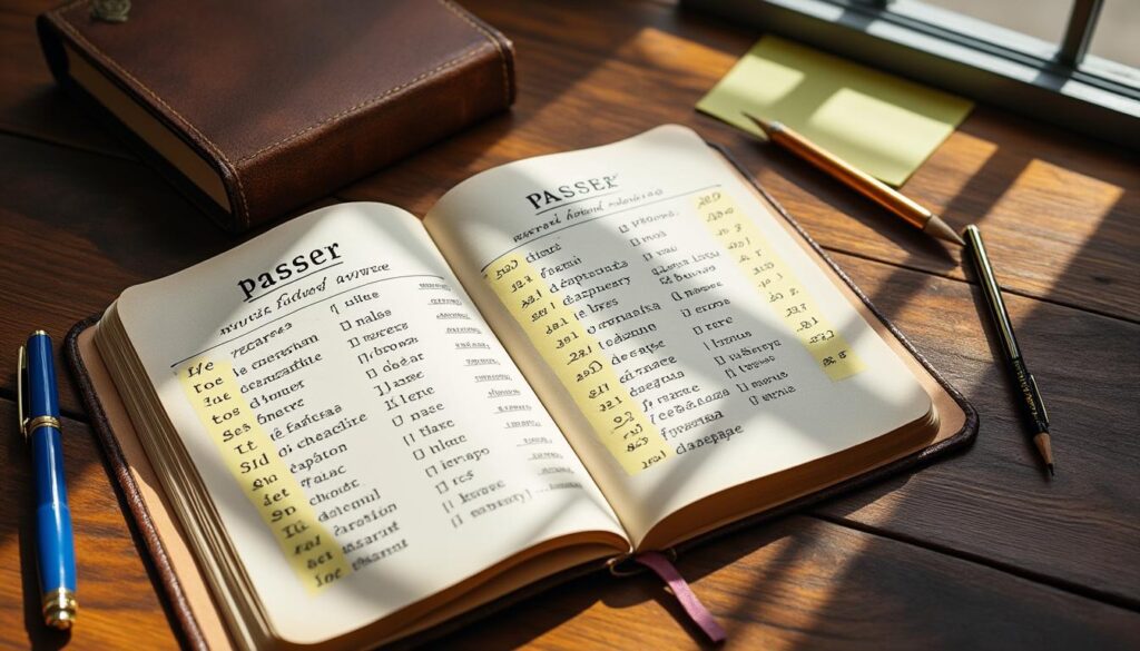 découvrez la conjugaison complète du verbe 'passerai', son usage correct en français ainsi que les distinctions essentielles pour bien maîtriser son emploi.