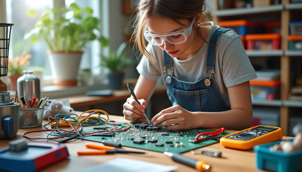découvrez mon club elec, l'endroit idéal pour apprendre l’électronique et le bricolage facilement grâce à des tutoriels clairs et des projets pratiques pour tous les niveaux.