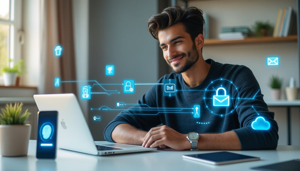 découvrez quels éléments participent à la construction et à la gestion de l'identité numérique d'une personne, essentiels pour protéger sa présence en ligne.