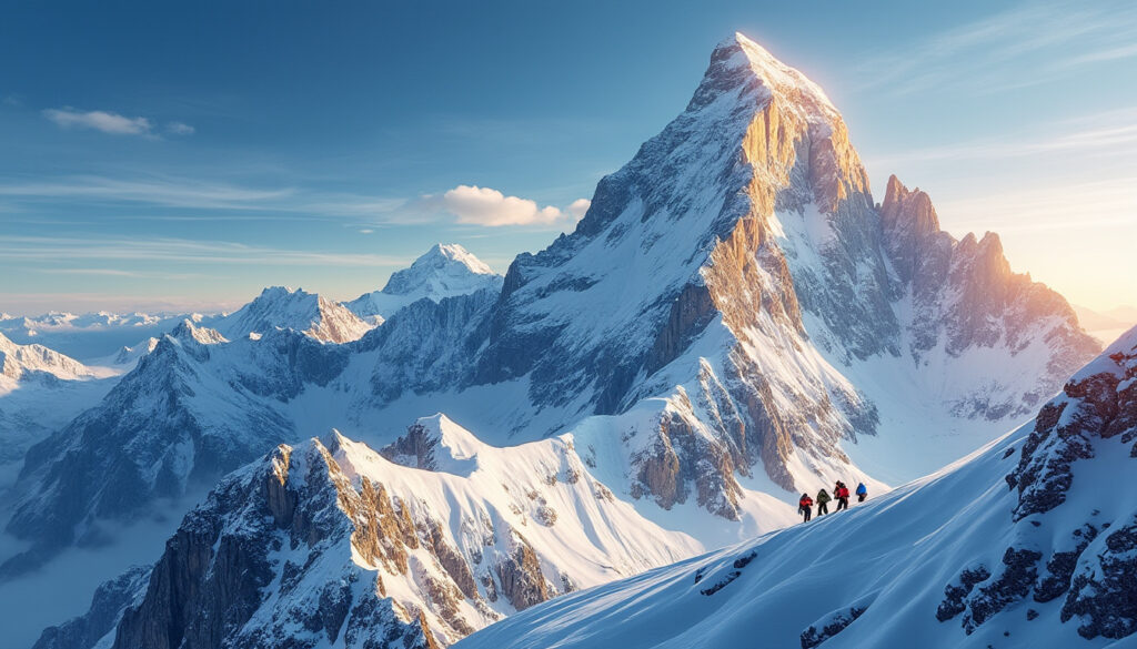 explorez la montagne la plus haute du monde et découvrez le sommet ultime, une aventure exceptionnelle au cœur des plus grands défis de l'alpinisme.